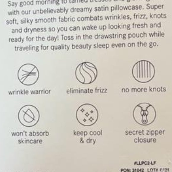 Lemon Lavender Bye Bye Bedhead Pillowcase - Picture 5 of 6